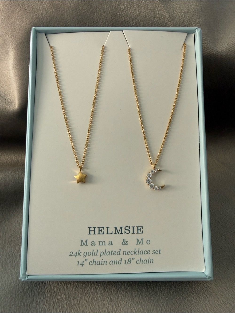 NWT (in original box) - Moon and Star Momma + Me Set